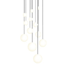 Load image into Gallery viewer, Bola LED Chandelier in Chrome (12-Light).