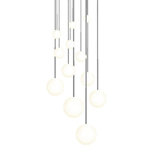 Load image into Gallery viewer, Bola LED Chandelier in Gunmetal (12-Light).
