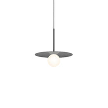 Load image into Gallery viewer, Bola LED Disc Pendant Light in Gunmetal (Small).