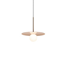 Load image into Gallery viewer, Bola LED Disc Pendant Light in Rose Gold (Small).