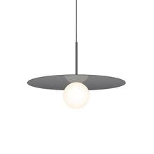 Load image into Gallery viewer, Bola LED Disc Pendant Light in Gunmetal (Large).