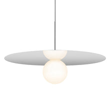 Load image into Gallery viewer, Bola LED Disc Pendant Light in Chrome (X-Large).