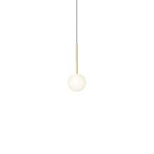 Load image into Gallery viewer, Bola Sphere LED Pendant Light in Brass (5-Inch).