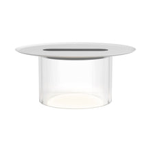 Load image into Gallery viewer, Carousel LED Table Lamp in Clear/White (Large/16-Inch).