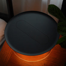 Load image into Gallery viewer, Carousel LED Table Lamp in bedroom.