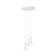 Load image into Gallery viewer, Cielo LED Chandelier in White/White (3-Light).
