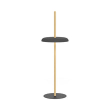 Load image into Gallery viewer, Nivel LED Floor Lamp in Oak/Black.