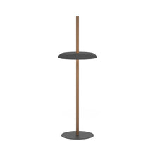 Load image into Gallery viewer, Nivel LED Floor Lamp in Walnut/Black.