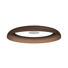 Load image into Gallery viewer, Nivel LED Flush Mount Ceiling Light in Espresso (22-Inch).