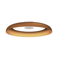 Load image into Gallery viewer, Nivel LED Flush Mount Ceiling Light in Terracotta (22-Inch).