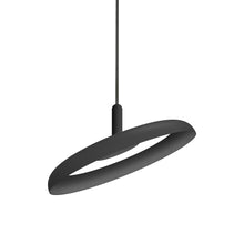 Load image into Gallery viewer, Nivel LED Pendant Light in Black/Black (Small).