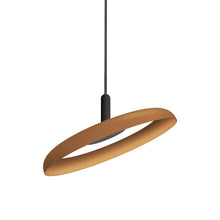 Load image into Gallery viewer, Nivel LED Pendant Light in Terracotta/Black (Small).