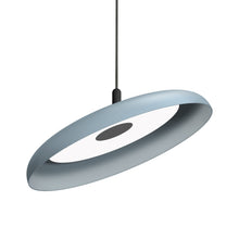 Load image into Gallery viewer, Nivel LED Pendant Light in Slate Blue/Black (Large).