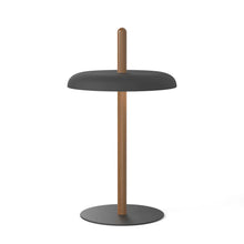 Load image into Gallery viewer, Nivel LED Table Lamp in Walnut/Black.