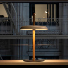 Load image into Gallery viewer, Nivel LED Table Lamp in living room.