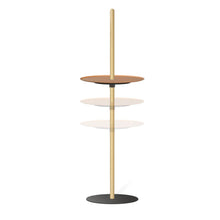 Load image into Gallery viewer, Nivel Pedestal LED Table Lamp in Detail.