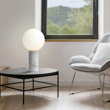 Load image into Gallery viewer, Pilar Table Lamp in living room.