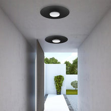 Load image into Gallery viewer, SKY Dome LED Flush Mount Ceiling Light in hallway.