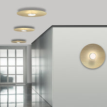 Load image into Gallery viewer, SKY Dome LED Flush Mount Ceiling Light in office.