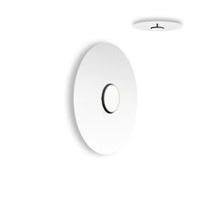 Load image into Gallery viewer, SKY Dome LED Flush Mount Ceiling Light in Matte Black White (Medium).