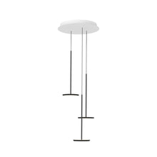 Load image into Gallery viewer, Sky LED Multi Light Pendant Light in Matte Black (3-Light).
