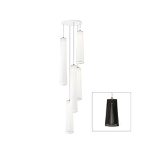 Load image into Gallery viewer, Solis Chandelier in Black (48-Inch/72-Inch).