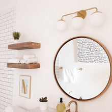 Load image into Gallery viewer, Paige Bath Vanity Light in bathroom.