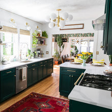 Load image into Gallery viewer, Paige Chandelier in kitchen.