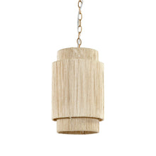 Load image into Gallery viewer, Everly Pendant Light in Natural (Small).