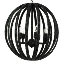 Load image into Gallery viewer, Madera Chandelier in Detail.