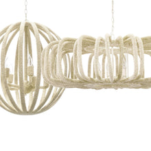 Load image into Gallery viewer, Madera Chandelier in Detail.