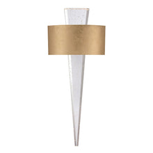 Load image into Gallery viewer, Palladian LED Wall Light in Gold Leaf.