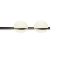Load image into Gallery viewer, Palma Horizontal LED Wall Light with Planter in Detail.