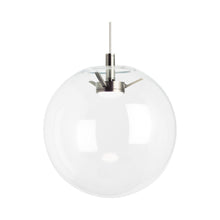 Load image into Gallery viewer, Palona Pendant Light in Satin Nickel/Clear/LED.