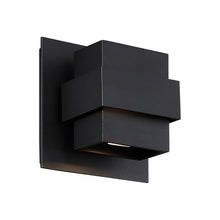 Load image into Gallery viewer, Pandora Outdoor LED Wall Light in Small/Black.