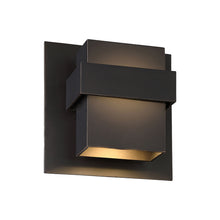 Load image into Gallery viewer, Pandora Outdoor LED Wall Light in Medium/Oil Rubbed Bronze.