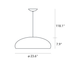Load image into Gallery viewer, Pangen Pendant Light - line-drawing.