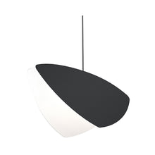 Load image into Gallery viewer, Papillons™ LED Pendant Light in Satin Black/6.75-Inch.