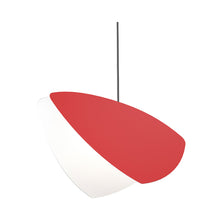 Load image into Gallery viewer, Papillons™ LED Pendant Light in Satin Red/6.75-Inch.