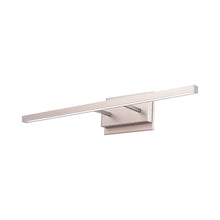 Load image into Gallery viewer, Parallax LED Bath Vanity Light in Brushed Nickel (Large).