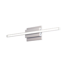 Load image into Gallery viewer, Parallax LED Bath Wall Light in Chrome (Large).