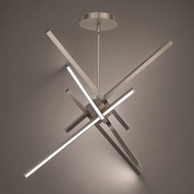 Load image into Gallery viewer, Parallax LED Pendant Light in Detail.