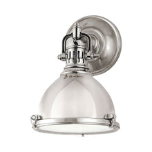 Load image into Gallery viewer, Pelham Wall Light in Brass/Polished Nickel.