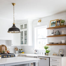 Load image into Gallery viewer, Pelham Wall Light in kitchen.