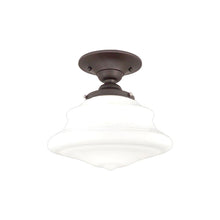 Load image into Gallery viewer, Petersburg Semi-Flush Mount Ceiling Light Small/Old Bronze.