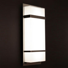 Load image into Gallery viewer, Phantom Outdoor LED Wall Light in Detail.