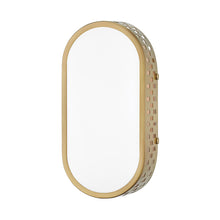 Load image into Gallery viewer, Phoebe Wall Light in Aged Brass/Small.