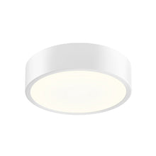 Load image into Gallery viewer, Pi LED Flush Mount Ceiling Light in Textured White (8-Inch).