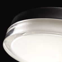 Load image into Gallery viewer, Pi Outdoor LED Flush Mount Ceiling Light in Detail.