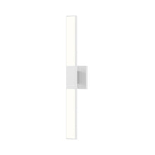Load image into Gallery viewer, Planes™ Double LED Bath Vanity Light in Small/Satin White.